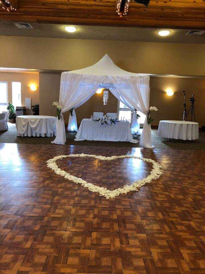 Me and fh sitting by ourselves at our own table? - 1