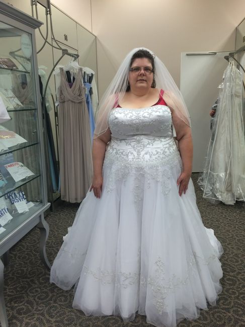 FH said he doesn't like a dress I said NO to....HAHAHA!