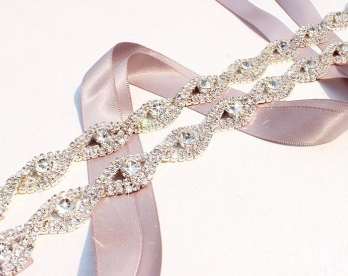 Hello! can anyone help me find a dupe to this beaded sash for my wedding dress? 5