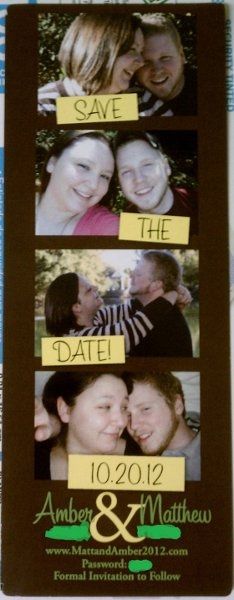 save the dates?