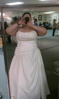 I bought a dress!
