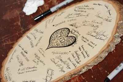 Has anyone else done the "tree" style guestbook?