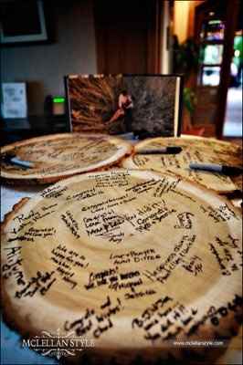 Has anyone else done the "tree" style guestbook?