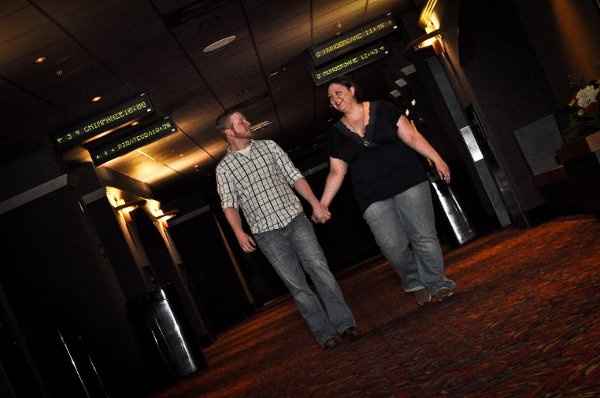 Movie Theatre Engagement Shoot! :)