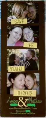 Received my sample Save the Date Magnet!! LOVE IT!