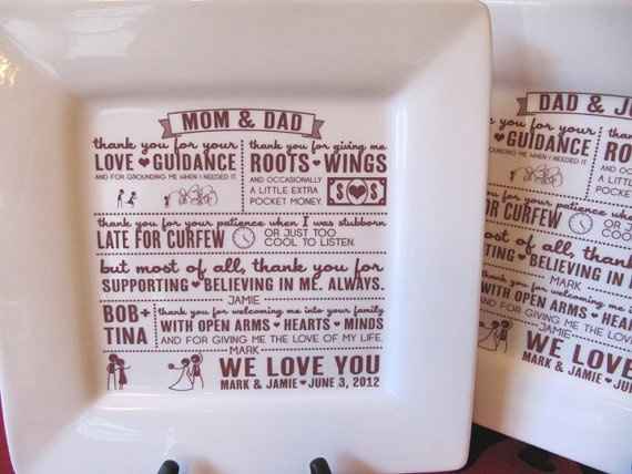 Parents Wedding Gift From Bride and Groom Help