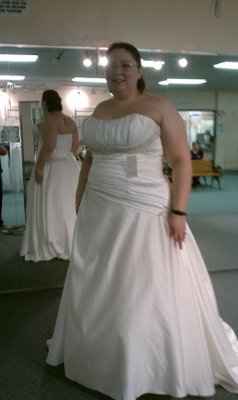 I bought a dress!