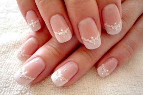 Wedding nails-what are you doing?