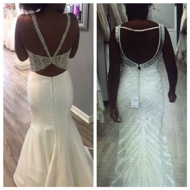 Battle of the Backs - 2 dresses