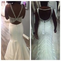 Battle of the Backs - 2 dresses