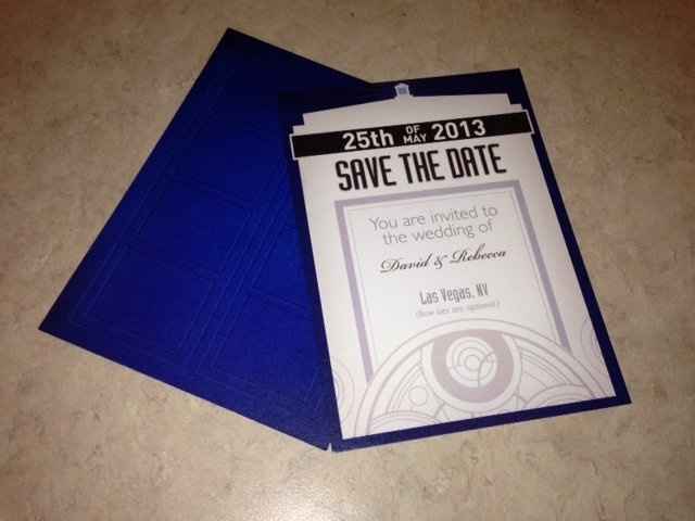 My Save the Dates went out last night! **Pic**