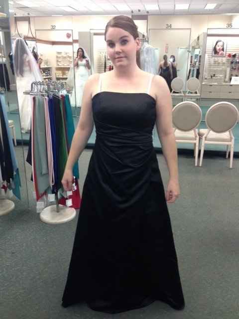 MOH and I choose the BM dresses! *pic*