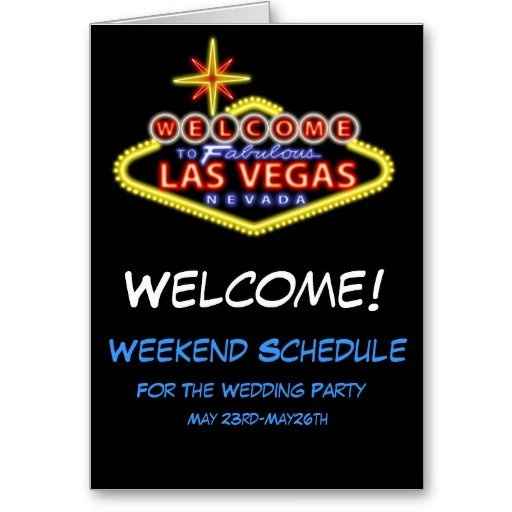 Wedding Schedule Handouts - anyone else?