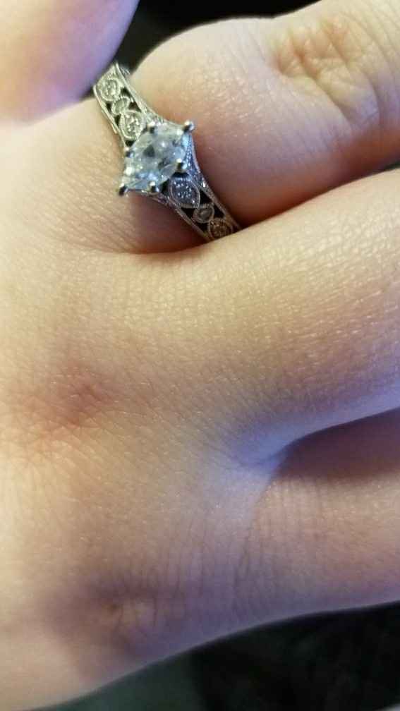 Let's see your engagement rings