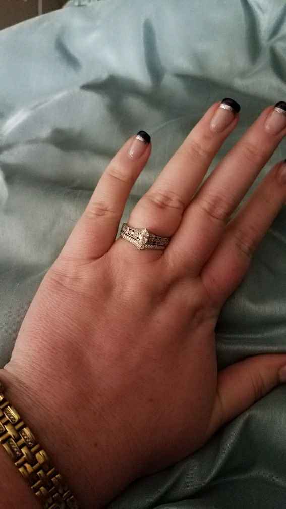  Do you still wear your engagement ring post-wedding? - 1