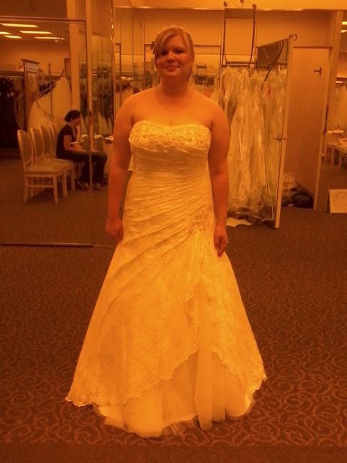 Show me the "almost" dress