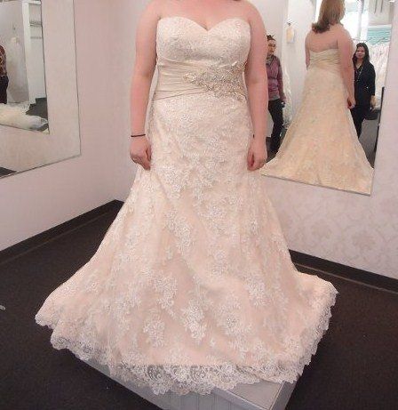 Show me the "almost" dress