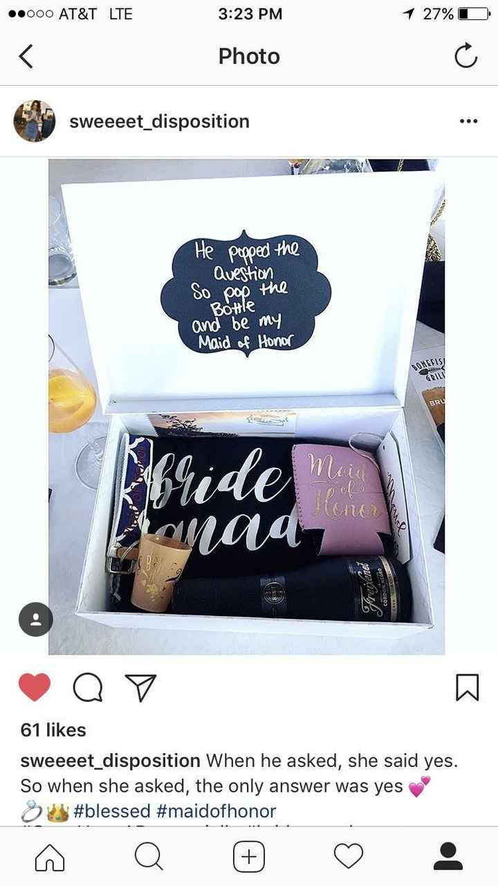 Bridesmaid Proposal Boxes- how did you mail them?!