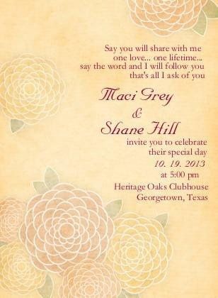 Did your STD and Invitations match? Please share :)