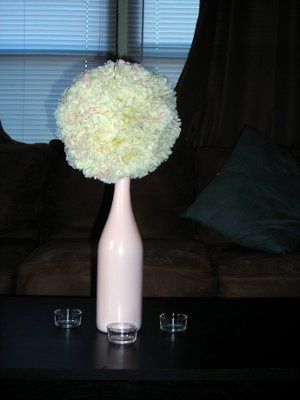 DIY Centerpiece trial 1: Opinions needed PLEASE!