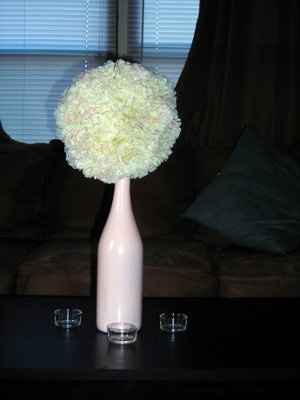 DIY Centerpiece trial 1: Opinions needed PLEASE!