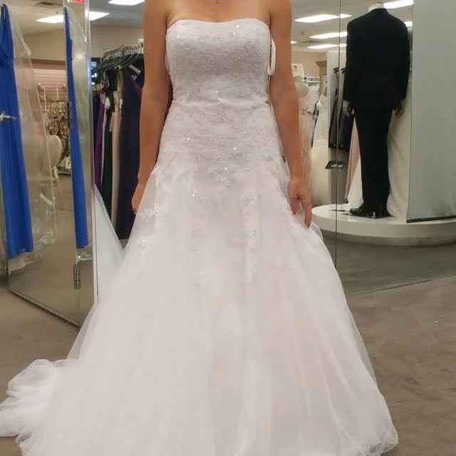 Let's see your wedding dresses.