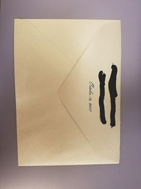 Photo envelope favors!