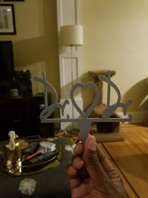 Cake topper