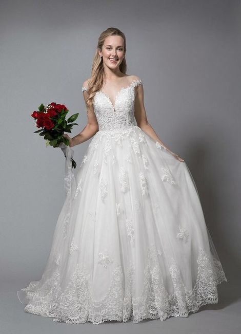 What style of dress is good for a reception? 2