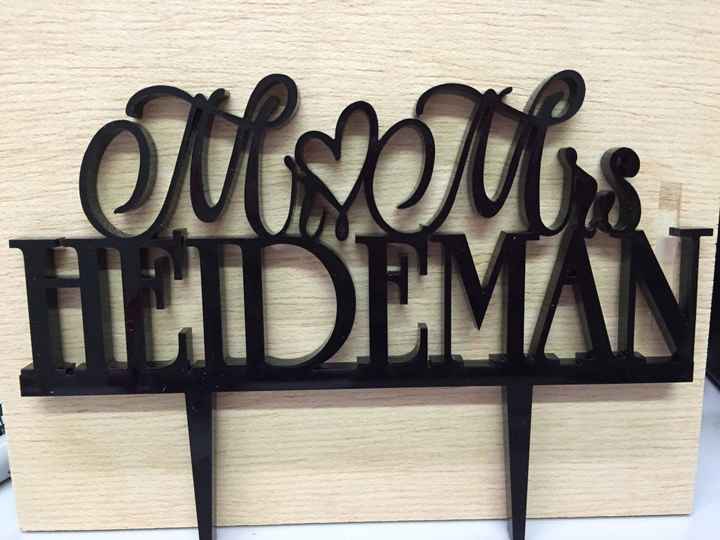 Cake Topper