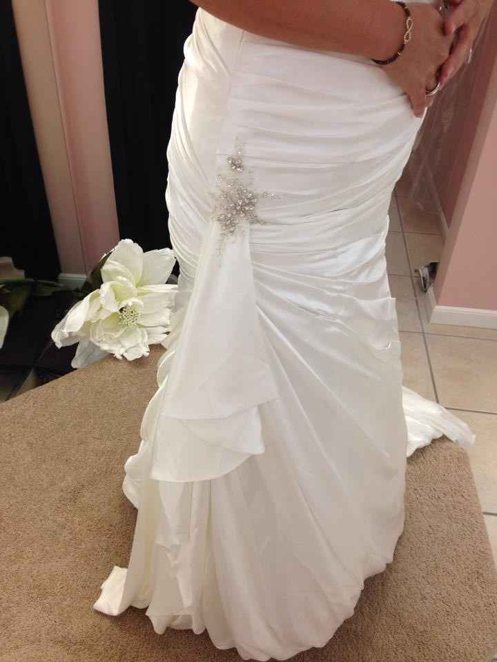 I said "Yes to the dress!"