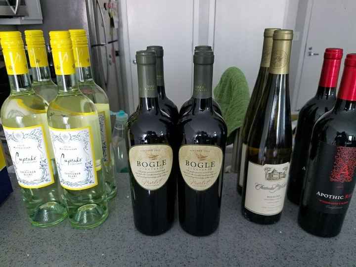 How to stock the open bar?