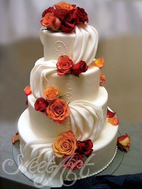 What did/will your wedding cake look like?