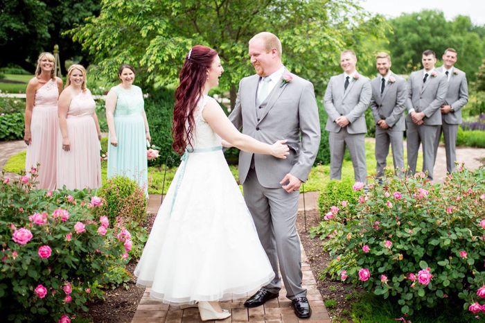 Brides!!!! Hair Down. show me your real pics - 1