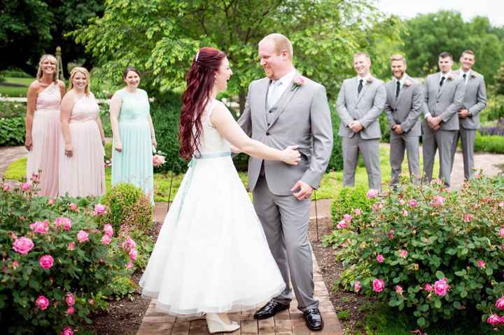 Brides!!!! Hair Down. show me your real pics - 1