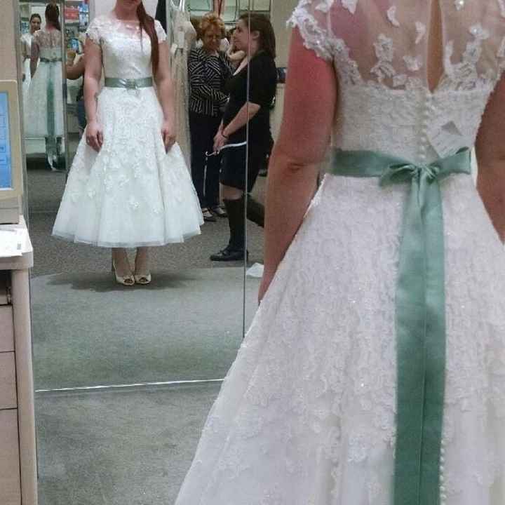 Show me your tea length dress!!