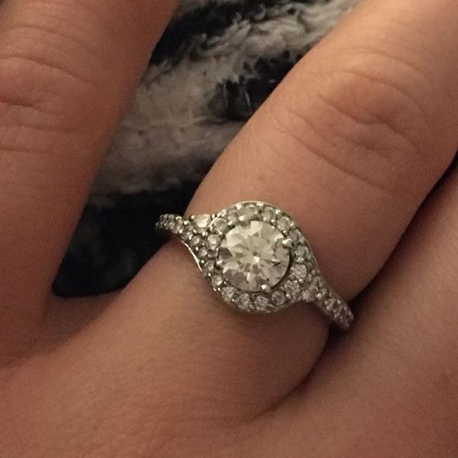 Let's see those beautiful rings lady's!