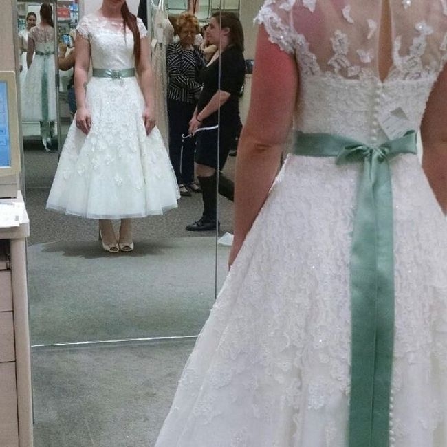 Let me see what you're wearing on your wedding day