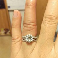 Engagement ring/wedding ring