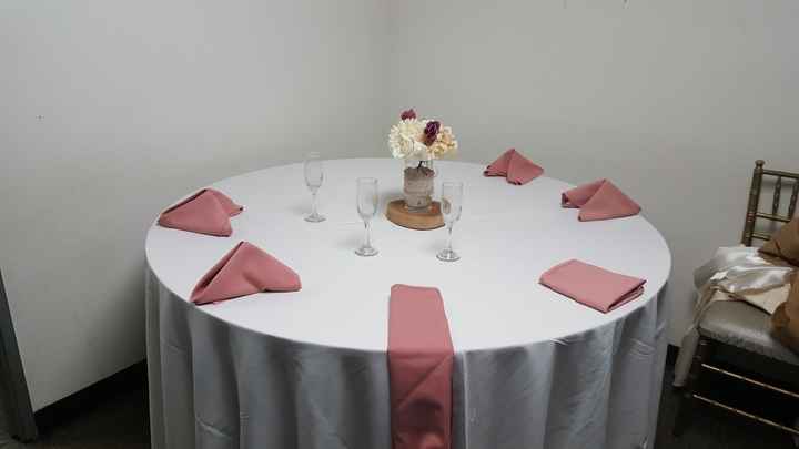 Table set up appointment