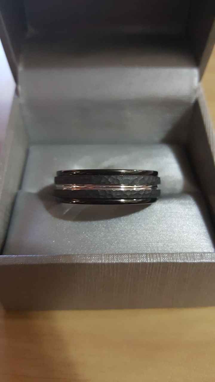 We picked up his ring today :)