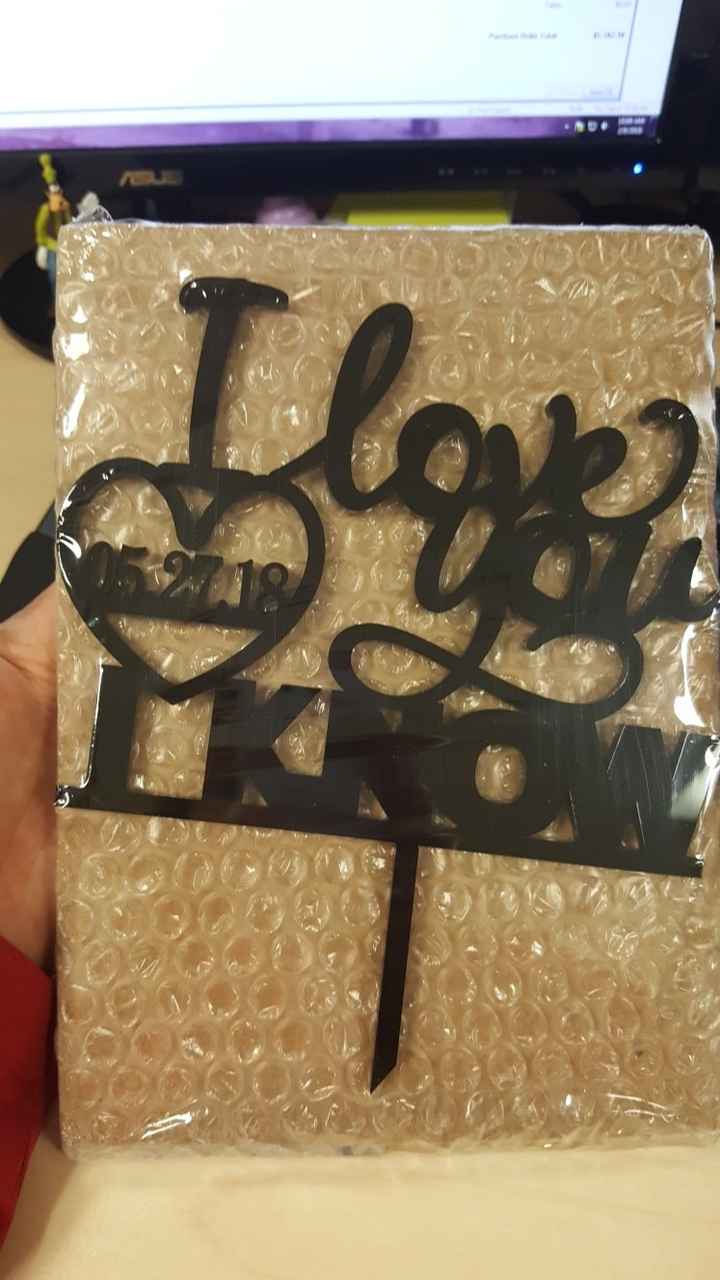 Cake Topper Came: my Star Wars theme - 1