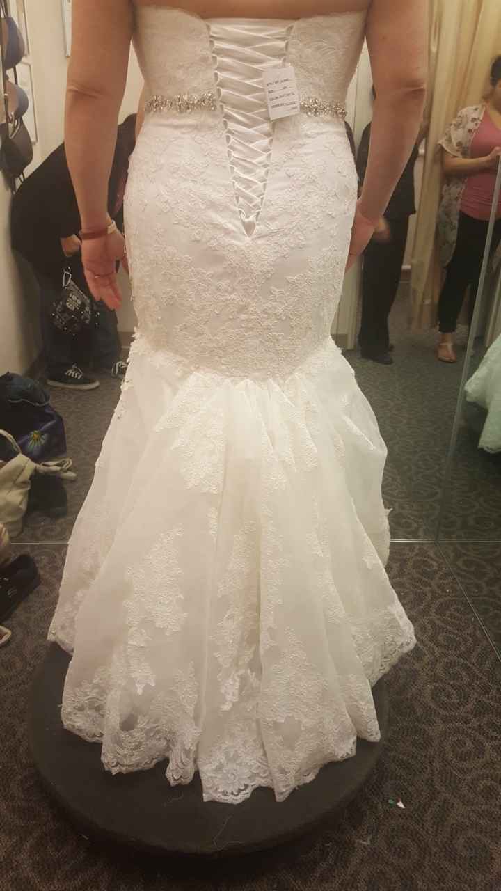 Dress wasn't ready yet😢 - 1