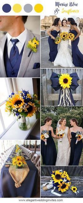 Sunflower wedding 1