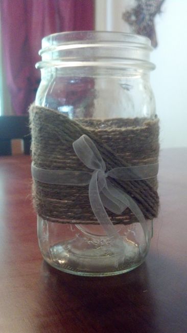 my DIY centerpieces