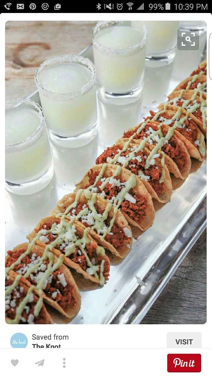Cocktail hour snacks