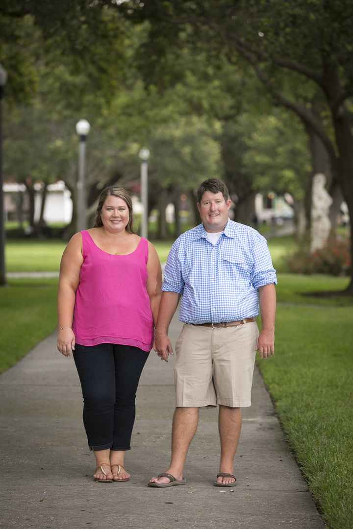 Stick to solid colors for engagement session?