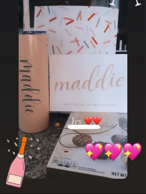 Bridesmaids proposal boxes! 2