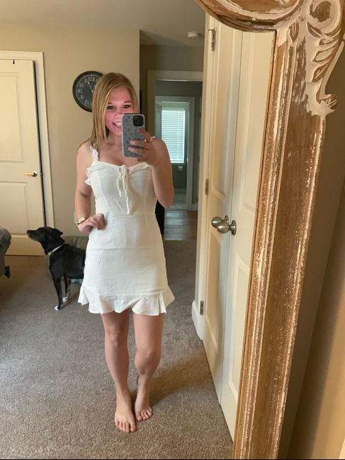Bridal shower and rehearsal dinner outfits 5