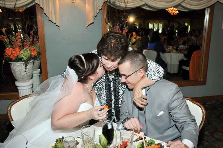 Married ladies, show us your favorite photo from the wedding!
